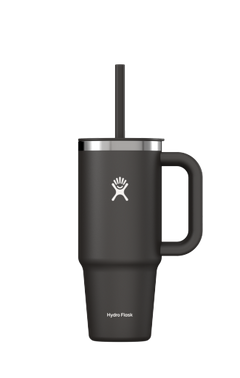 Hydro Flask 24 OZ (710 ml) TRAVEL TUMBLER - BPA free Stainless Steel Black Cutlery