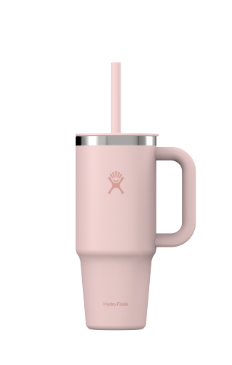 Hydro Flask 24 OZ (710 ml) TRAVEL TUMBLER - BPA free Stainless Steel Trillium Cutlery