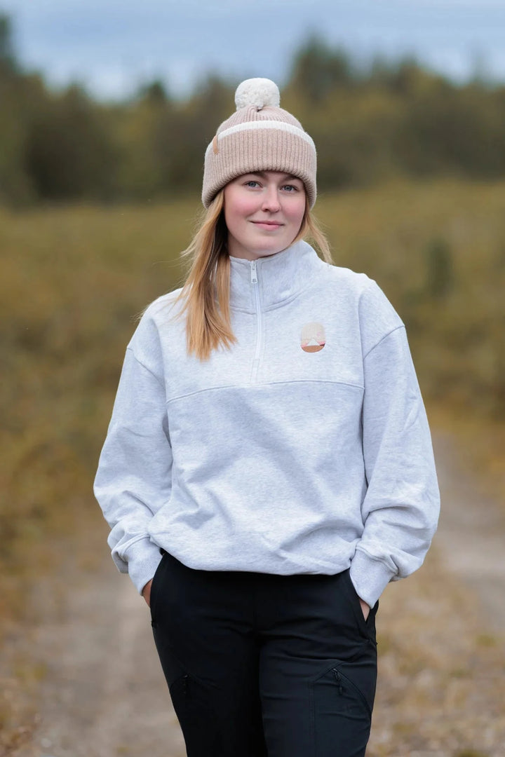 Tunturiyö Half Zip - 100% Organic Cotton Shirt VAI-KØ 