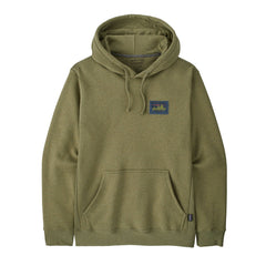 Patagonia Unisex '73 Skyline Uprisal Hoody - Recycled Polyester & Recycled Cotton Buckhorn Green Shirt