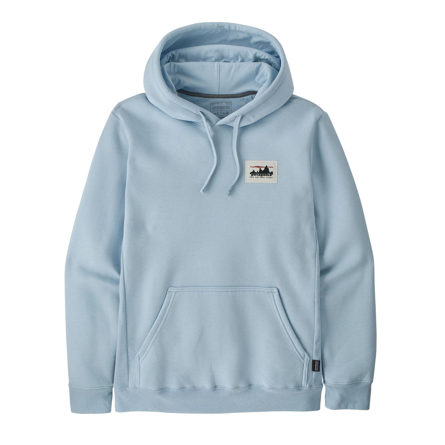 Patagonia Unisex '73 Skyline Uprisal Hoody - Recycled Polyester & Recycled Cotton Chilled Blue Shirt
