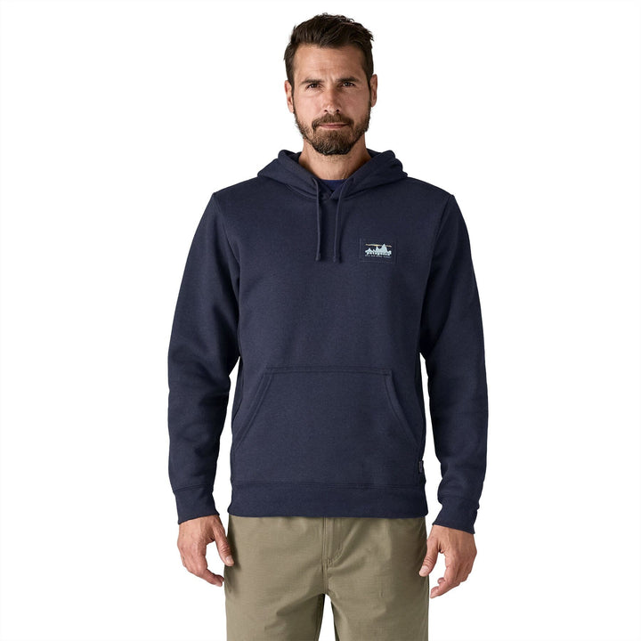 Unisex '73 Skyline Uprisal Hoody - Recycled Polyester & Recycled Cotton Shirt Patagonia New Navy S 