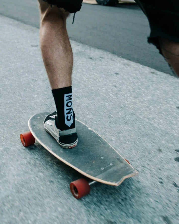 Unisex Atlas Crew Sock - Merino Wool Socks Mons Royale