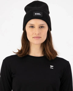 Unisex Bluff Merino Beanie - Merino Wool & Recycled Polyester Headwear Mons Royale 