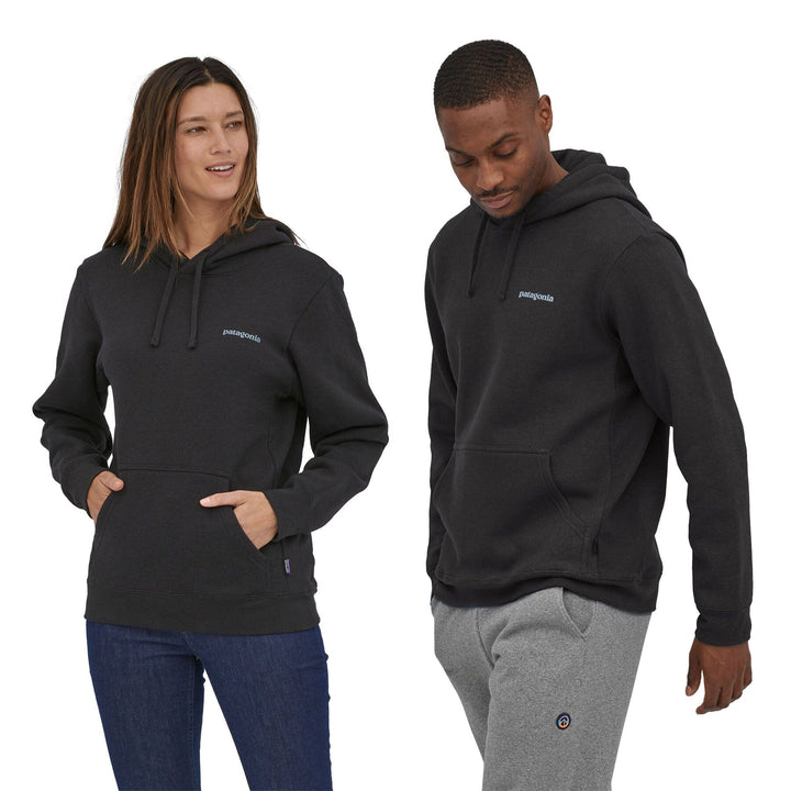 Unisex Fitz Roy Icon Uprisal Hoody Shirt Patagonia Ink Black S