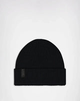 Unisex Fjord Merino Beanie - 100% Merino Wool Headwear Mons Royale Black 