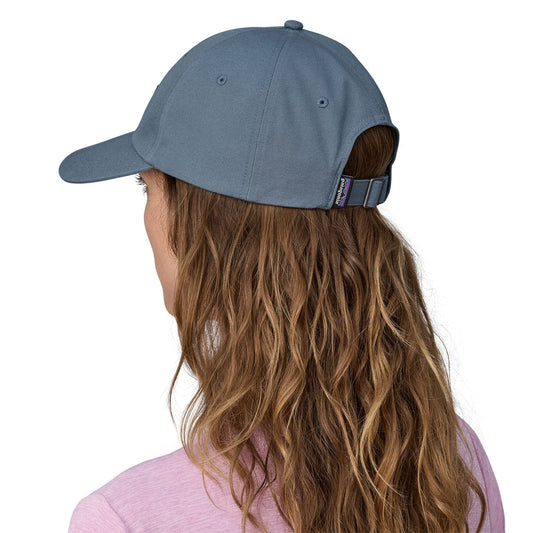 Patagonia Unisex P-6 Label Trad Cap - Organic Cotton Utility Blue Headwear