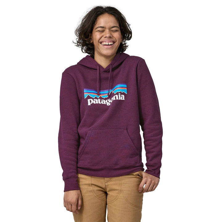 Unisex P-6 Logo Uprisal Hoody - Made From Recycled Cotton & Recycled Polyester Shirt Patagonia