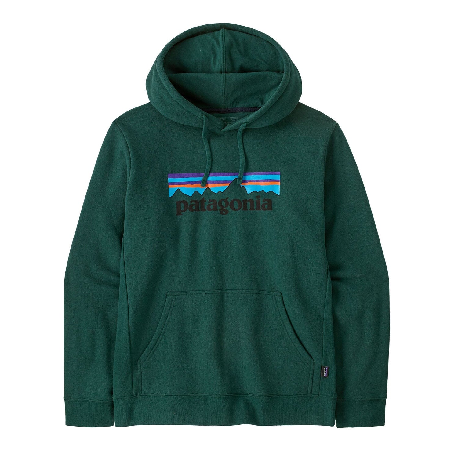 Patagonia Unisex P-6 Logo Uprisal Hoody - Made From Recycled Cotton & Recycled Polyester Cascade Green Shirt