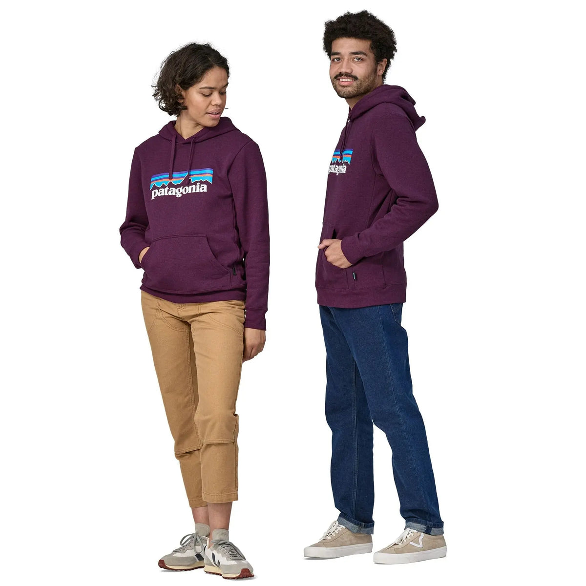 Unisex P-6 Logo Uprisal Hoody - Made From Recycled Cotton & Recycled Polyester Shirt Patagonia