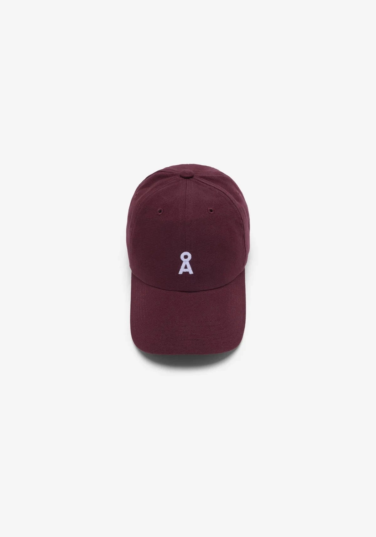Unisex Yenaas Bold cap - 100% Organic Cotton Headwear Armedangels Dark Cranberry 