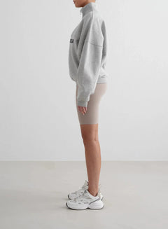 Varsity Sweat Half Zip Sweaters Aimn