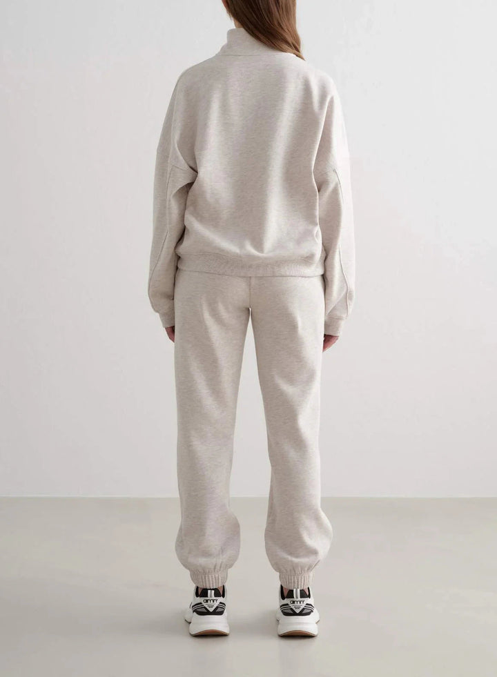 Varsity Sweat Half Zip Sweaters Aimn 