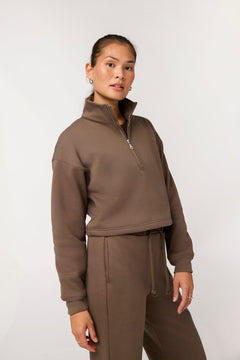 Vega Half-Zip Sweatshirt Shirt Girlfriend Collective 