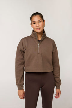 Vega Half-Zip Sweatshirt Shirt Girlfriend Collective 
