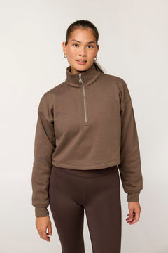 Vega Half-Zip Sweatshirt Shirt Girlfriend Collective 