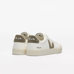 Veja W's Campo ChromeFree Sneakers - ChromeFree Leather Extra White Kaki Shoes