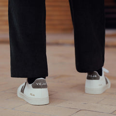 Veja W's Campo ChromeFree Sneakers - ChromeFree Leather Extra White Kaki Shoes
