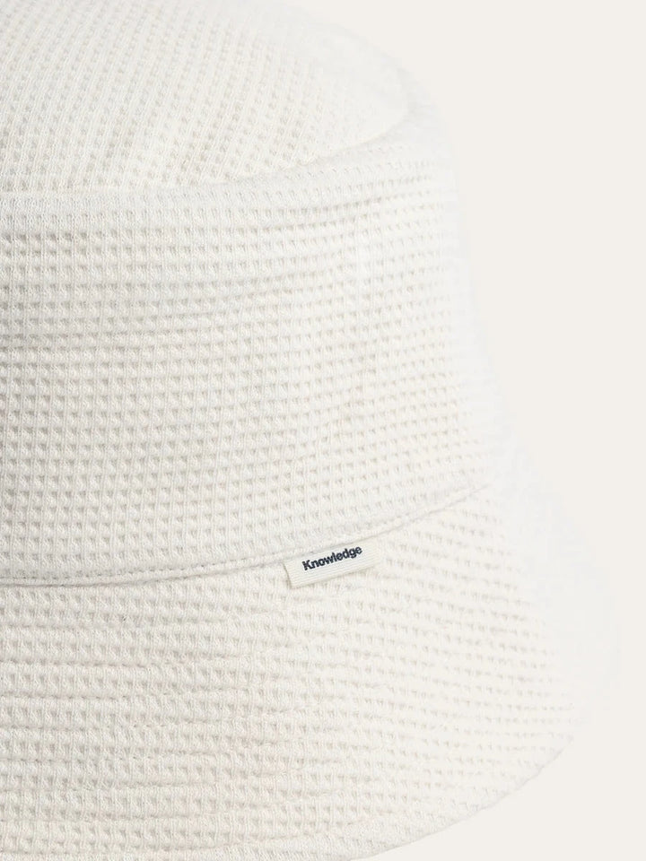 Waffle Bucket Hat Headwear KnowledgeCotton Apparel 