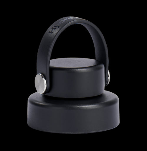 Wide Flex Chug Cap for HydroFlask Wide Mouth Cutlery Hydro Flask Black