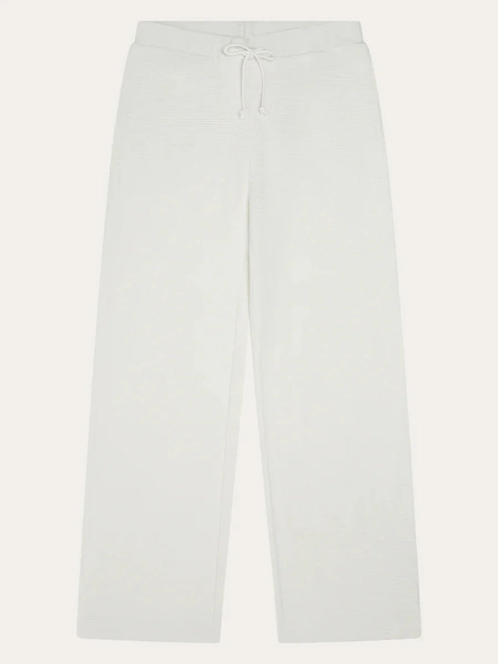 Wide Waffle Pants Pants KnowledgeCotton Apparel 