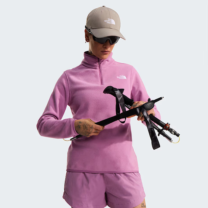 Women's 100 Glacier 1/4 Zip Fleece Fleece The North Face 