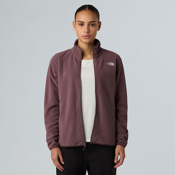 Women's 100 Glacier Full-Zip Fleece Fleece The North Face Tawny S