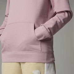 The North Face Women’s Drew Peak Light Hoodie Metal Pink White Dune Hoodie