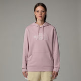 The North Face Women’s Drew Peak Light Hoodie Metal Pink White Dune Hoodie