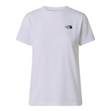 ウィメンズ・エボリューション・シンプルドームTシャツ - ホワイト