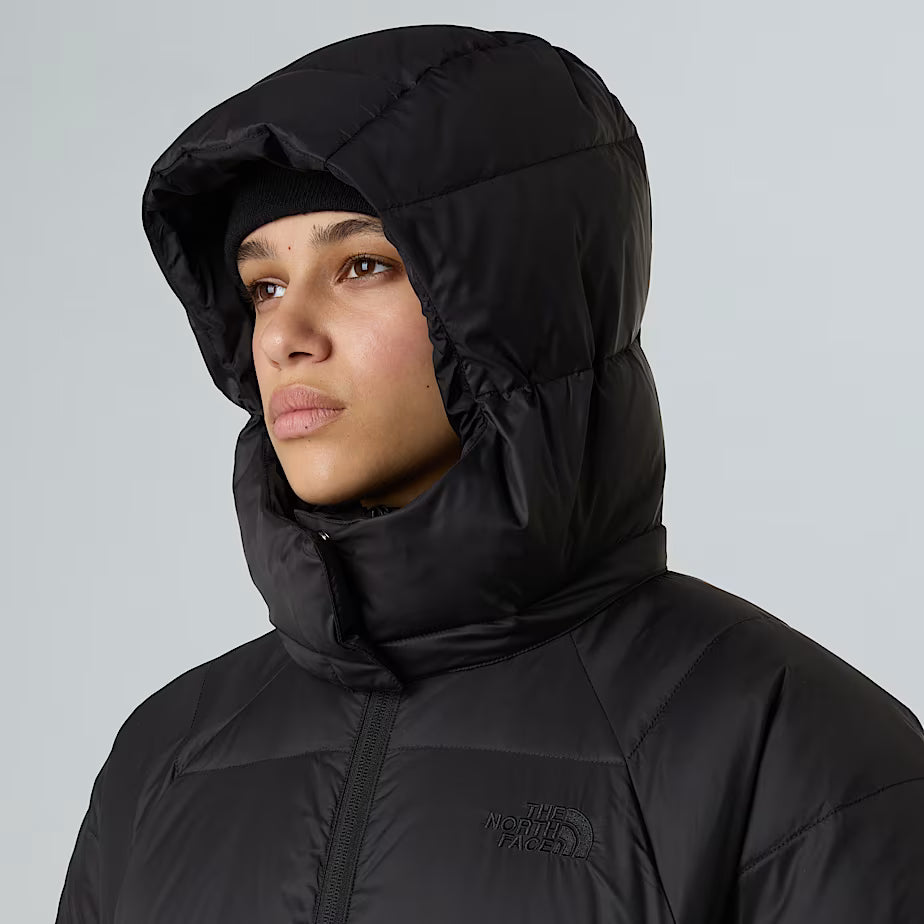 Women's Hydrenalite City Long Down Hooded Parka Jacket The North Face 