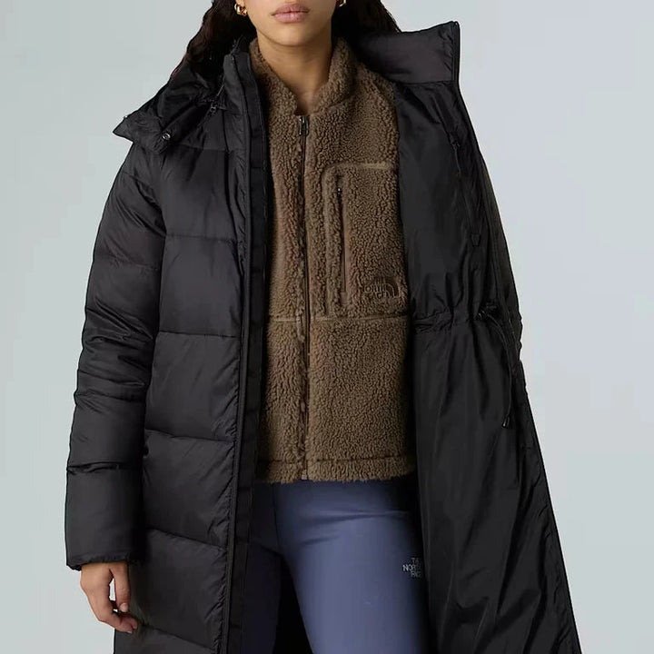 Women's Hydrenalite City Long Down Hooded Parka Jacket The North Face 
