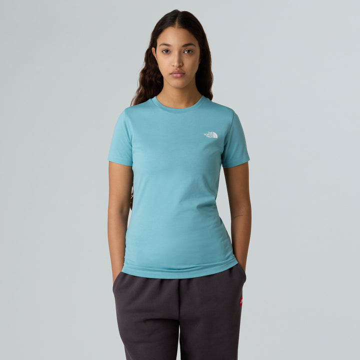 Women’s Simple Dome T-Shirt Shirt The North Face Twilight Blue S