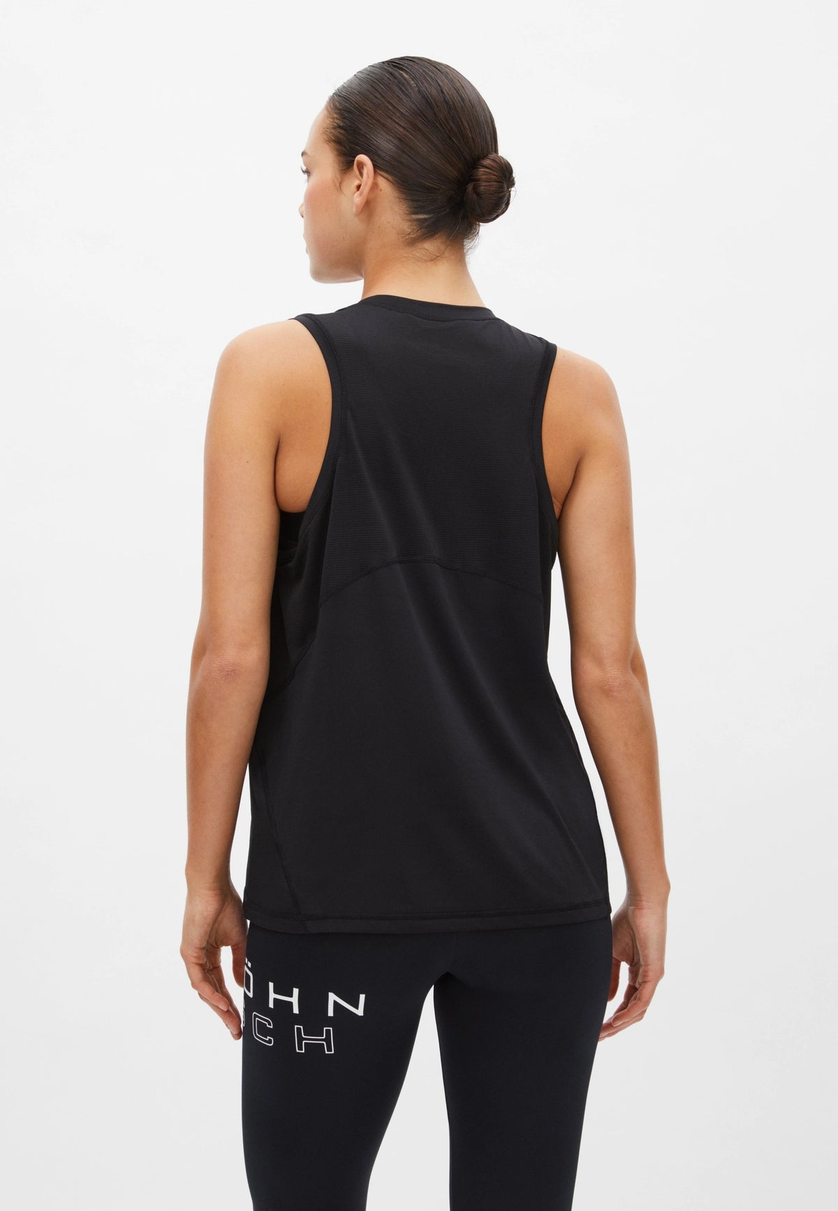 Röhnisch Workout Tank Top - Recycled polyester Black Shirt