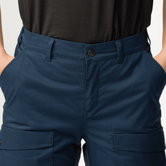 Fjällräven W's Abisko Hybrid Trail Trousers Black Pants