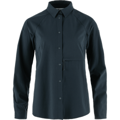 Fjällräven - W's Abisko Trekking Shirt - Recycled polyester - Weekendbee - sustainable sportswear