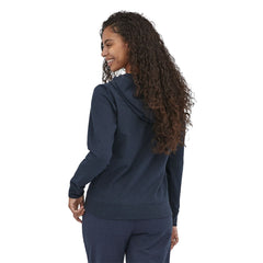 Patagonia W's Ahnya Full-Zip Hoody - Organic cotton & Recycled polyester Smolder Blue Shirt