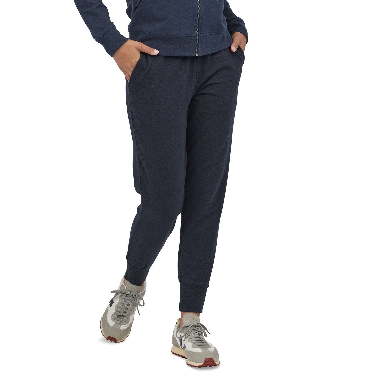 Patagonia W's Ahnya Pants - Organic Cotton & Recycled Polyester Smolder Blue Pants