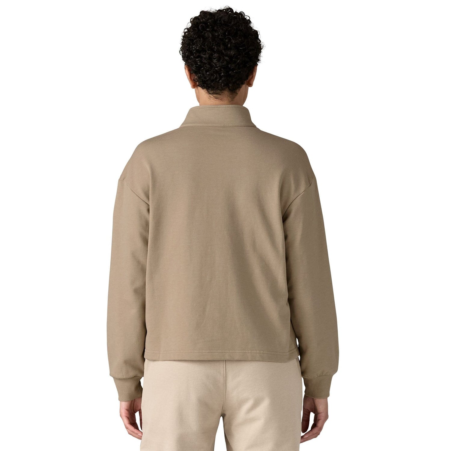 Patagonia W's Ahnya P/O - Organic Cotton & Recycled Polyester Seabird Grey Shirt