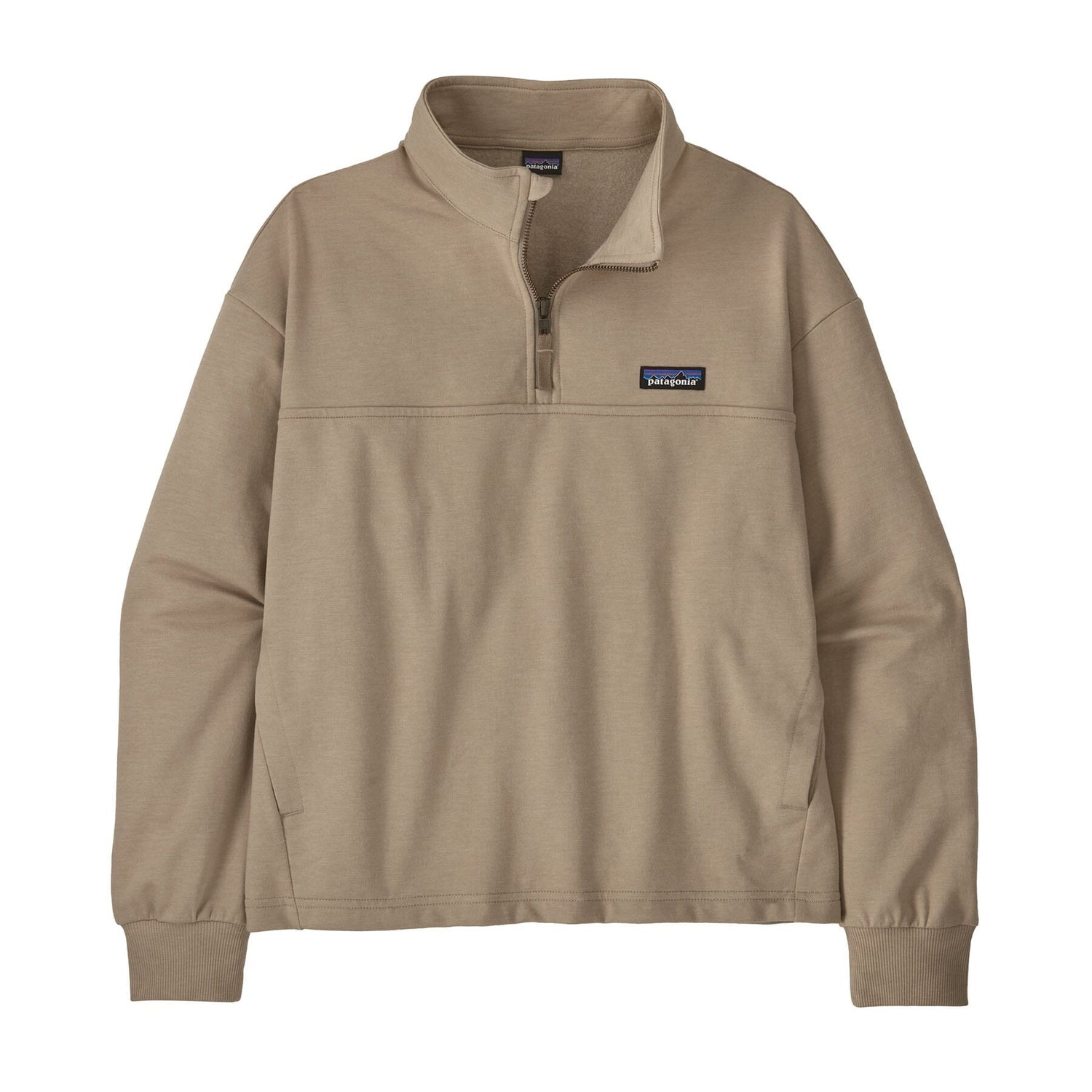Patagonia W's Ahnya P/O - Organic Cotton & Recycled Polyester Seabird Grey Shirt