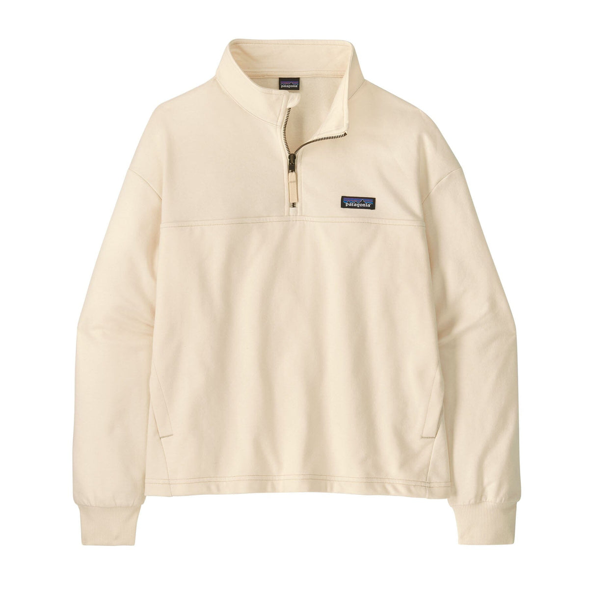 W's Ahnya P/O - Organic Cotton & Recycled Polyester Shirt Patagonia Natural XS