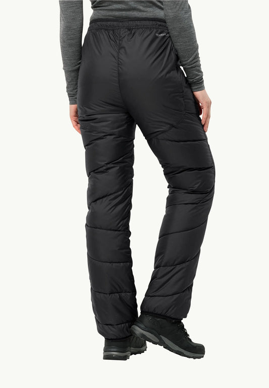 Jack Wolfskin - W's Atmosphere Down Pants - Recycled material & Natural Down - Weekendbee - sustainable sportswear