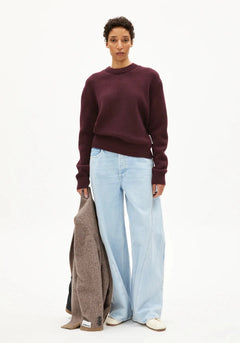 W's Balbaa Jumper - Organic Wool Blend Jacket Armedangels 