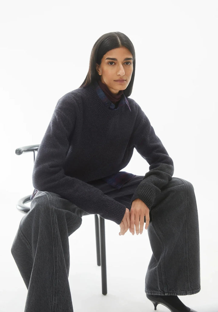 W's Balbaa Jumper - Organic Wool Blend Jacket Armedangels 