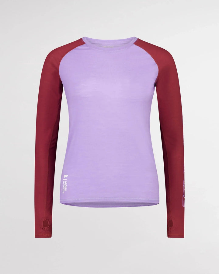 W's Bella Tech Long Sleeve - Merino wool Shirt Mons Royale