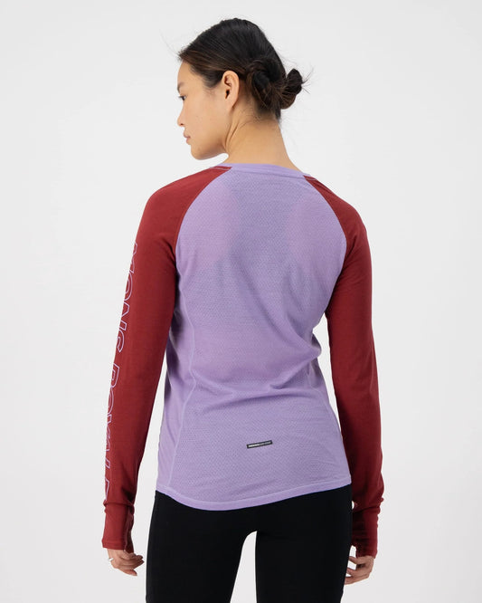 Mons Royale - W's Bella Tech Long Sleeve - Merino wool - Weekendbee - sustainable sportswear