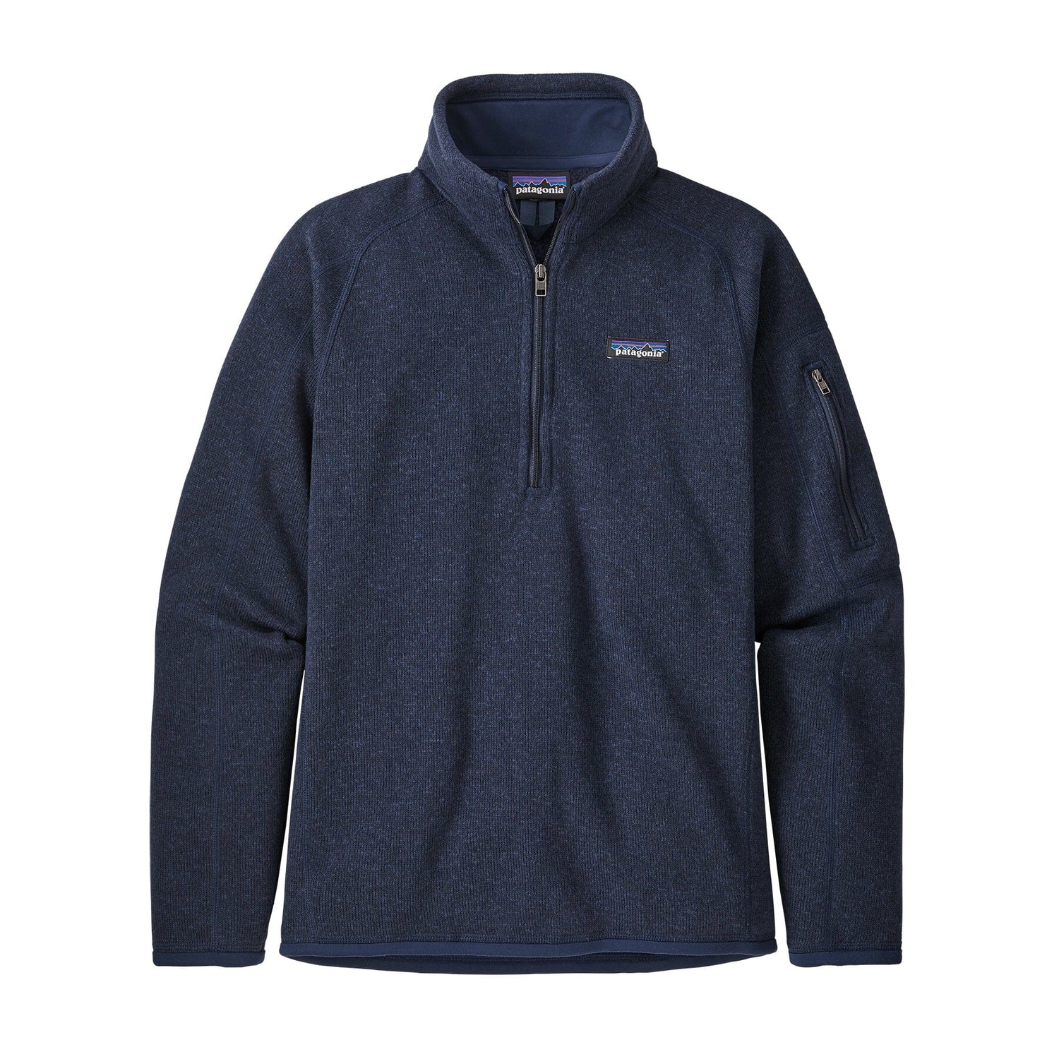 Patagonia W's Better Sweater 1/4 Zip Fleece - Recycled polyester New Navy Shirt