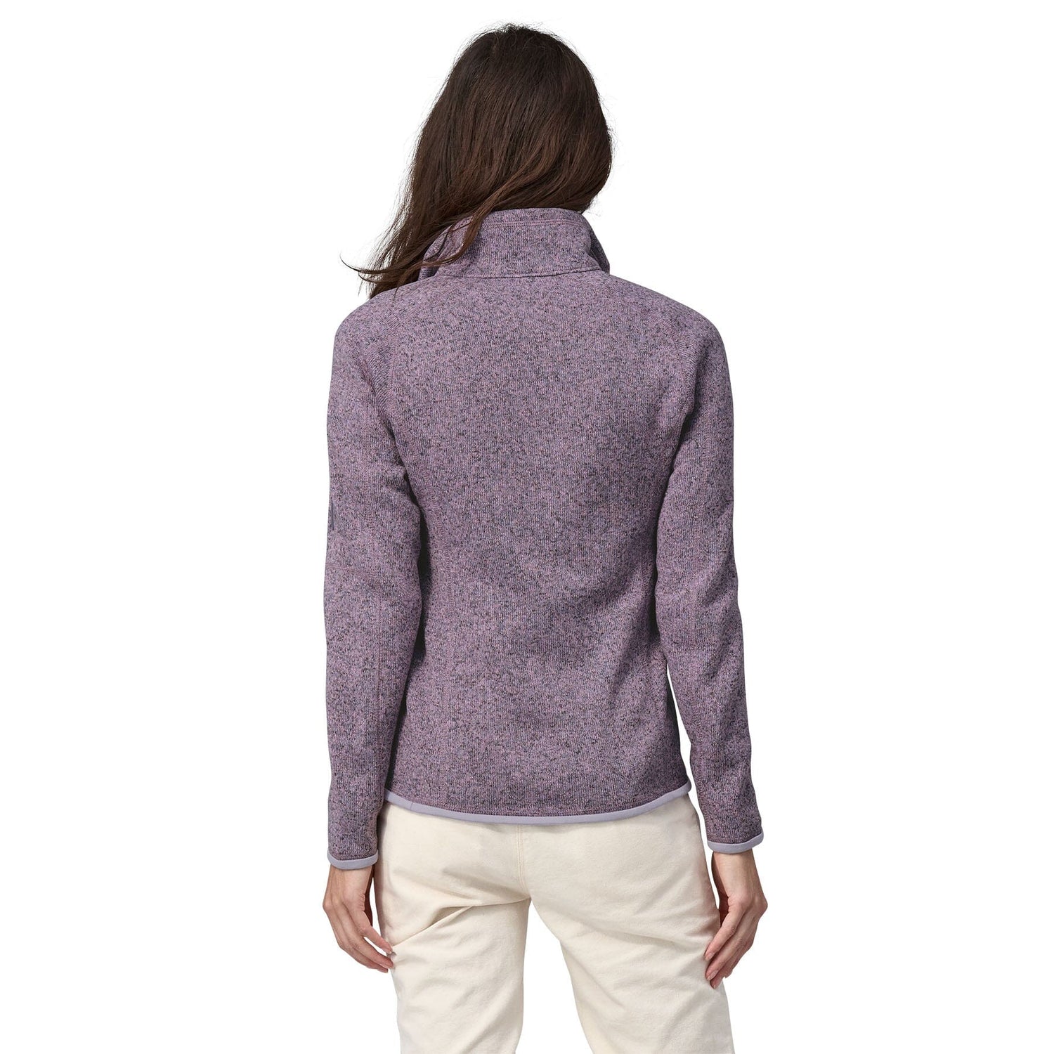 Patagonia W's Better Sweater 1/4 Zip Fleece - Recycled polyester Milkweed Mauve Shirt
