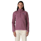 W's Better Sweater 1/4 Zip Fleece - リサイクル・ポリエステル - Light Violet