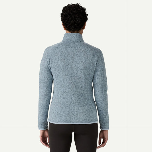 Patagonia W's Better Sweater® Fleece Jacket - 100% Recycled Polyester Fleck Blue Shirt